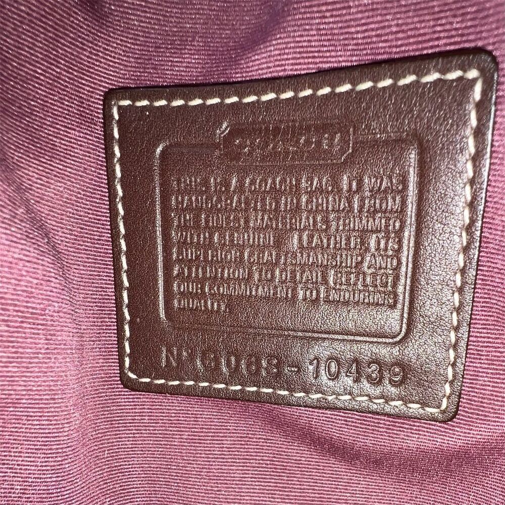 COACH VINTAGE Signature Patchwork Crossbody/Shoulder Bag Limited Edition AUTHNTC - Picture 13 of 13